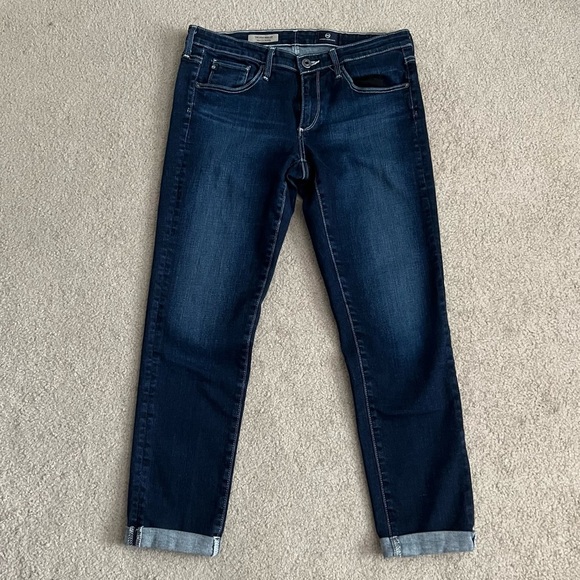 AG The Stilt Roll Up Cigarette Skinny Dark Wash - Picture 3 of 10